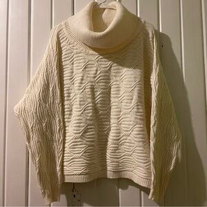 CYRUS cowl neck sweater X-large EUC